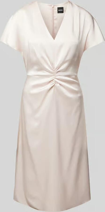 Boss Midi-jurk met V-hals model 'Dulania'