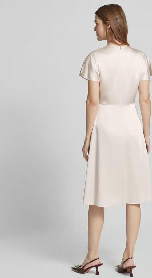 Boss Midi-jurk met V-hals model 'Dulania' - Foto 3