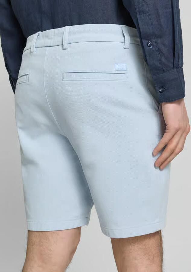 Boss modern fit chinobermuda van katoenmix model 'KANE1'