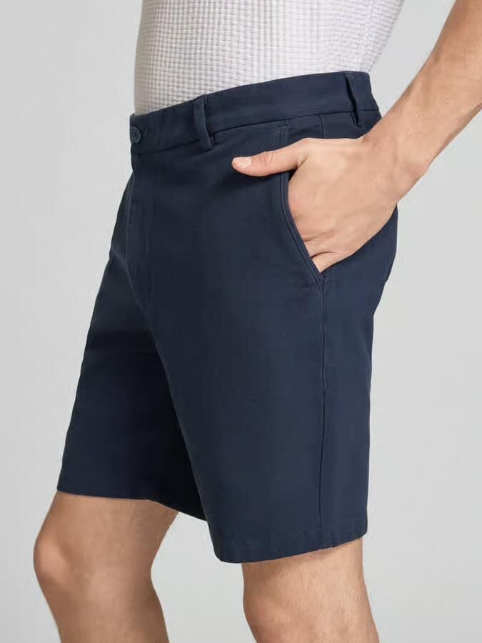 Boss modern fit chinobermuda van katoenmix model 'KANE1'