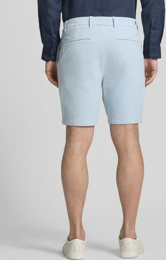 Boss modern fit chinobermuda van katoenmix model 'KANE1'