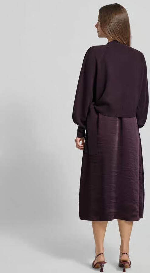 Boss Nauwsluitende vrijetijdsjurk van een mix van scheerwol en kasjmier model 'FIALINA'