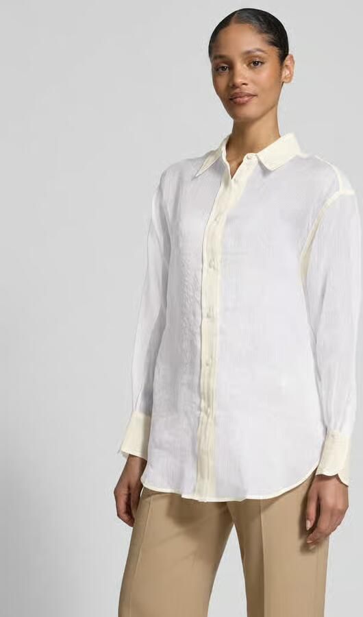Boss Overhemdblouse met knoopsluiting model 'Baredana' - Foto 2