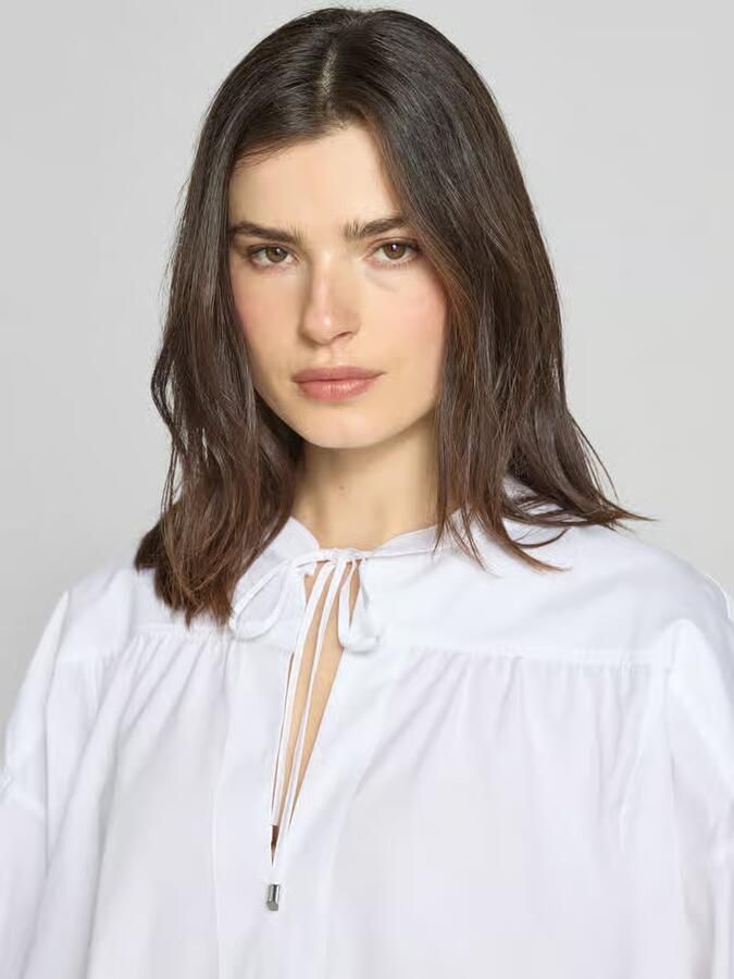 Boss Oversized blouse van puur katoen model 'Bollana'