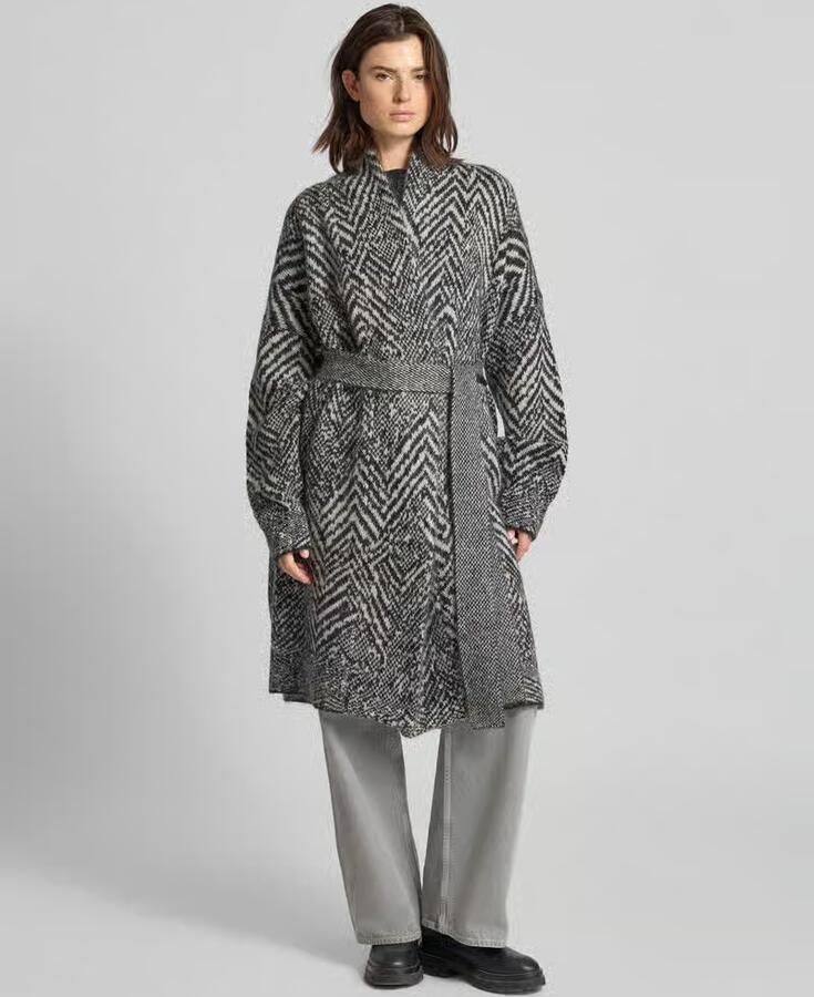Boss Oversized cardigan van mohairmix model 'FABRINTA' - Foto 2