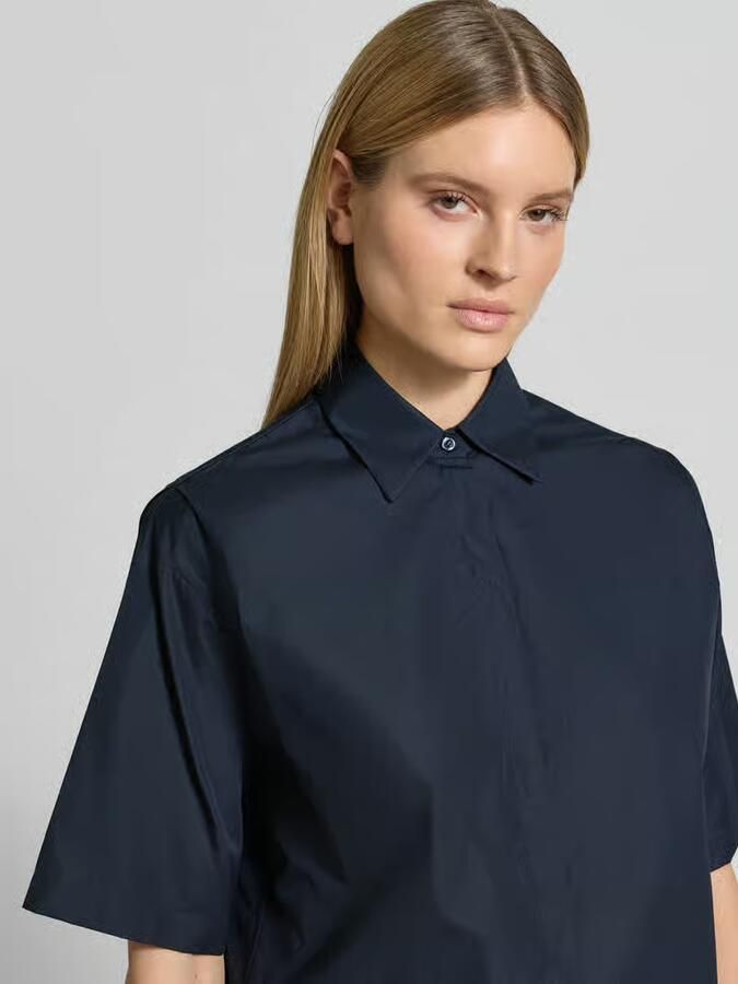 Boss Oversized overhemdblouse van puur katoen model 'BIMINA'