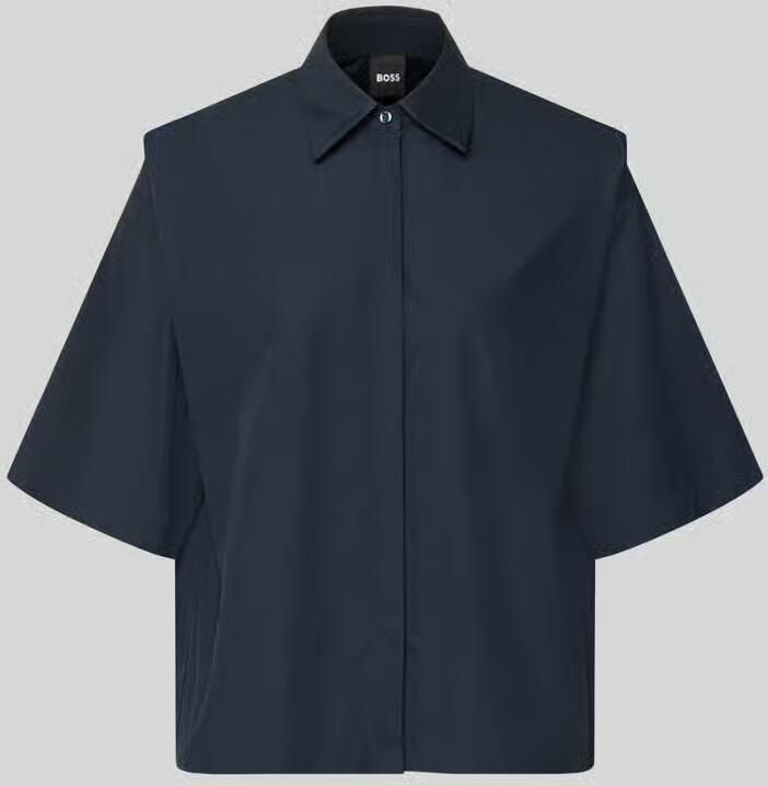 Boss Oversized overhemdblouse van puur katoen model 'BIMINA' - Foto 2