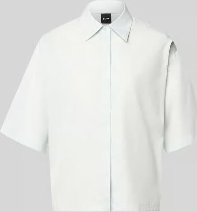 Boss Oversized overhemdblouse van puur katoen model 'BIMINA' - Foto 2
