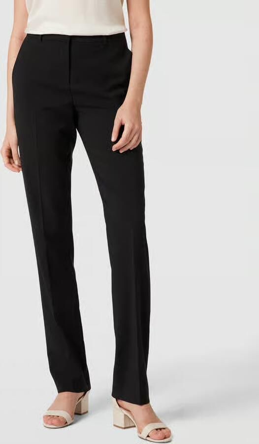 Boss Pantalon met haakjes- en ritssluiting model 'Tameah' - Foto 3