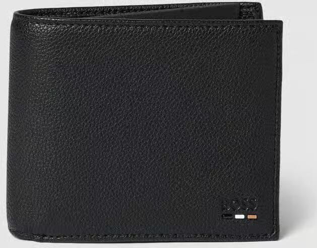 Boss Portemonnee met labeldetail model 'Ray'
