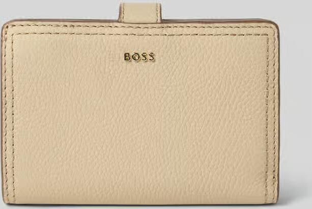 Boss Portemonnee van echt runderleer model 'LENAH MEDIUM WALLET'