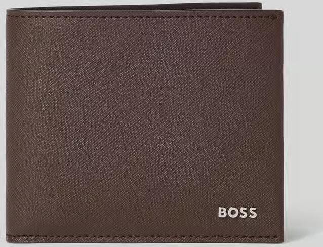 Boss Portemonnee van echt rundleer model 'Northon_4cc'