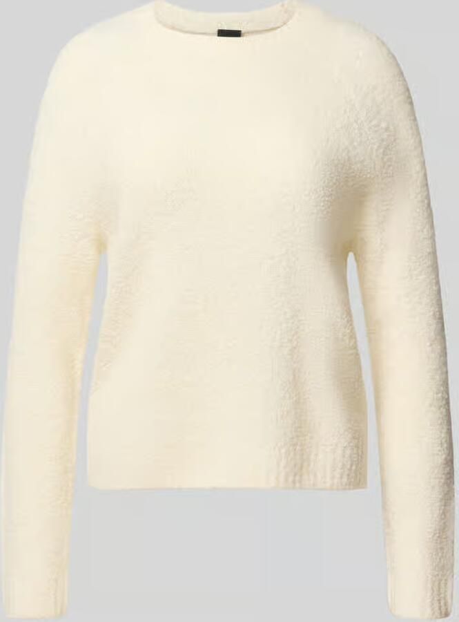 Boss pullover in relaxed fit van mix van scheerwol en kasjmier model 'Febisana'