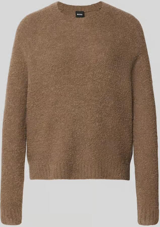 Boss pullover in relaxed fit van wolmix model 'Febisana'