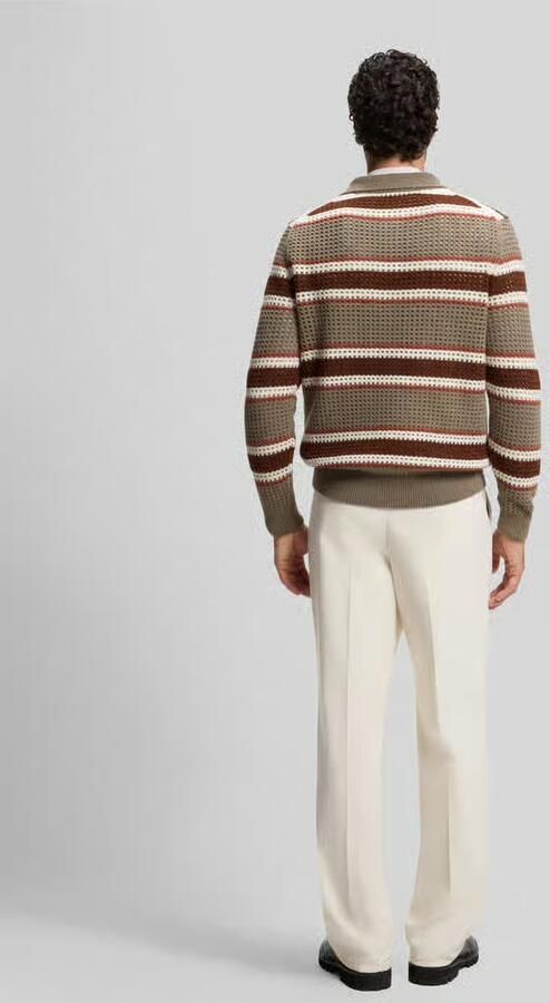Boss Pullover van scheerwol met polokraag model 'C-Fincenzo' - Foto 2
