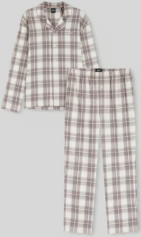 Boss Pyjama-set met logodetail in set van 2