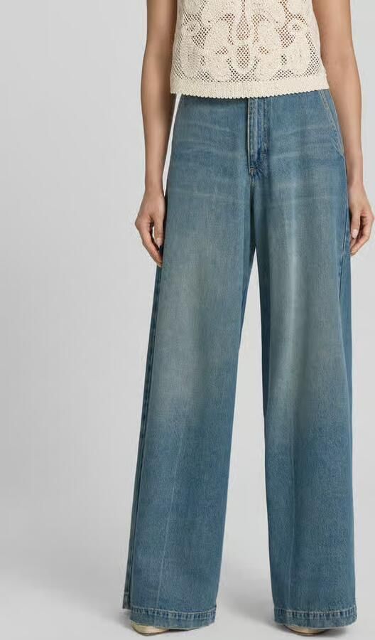 Boss regular fit baggy jeans van mix van katoen en lyocell model 'CENTRAL' - Foto 3
