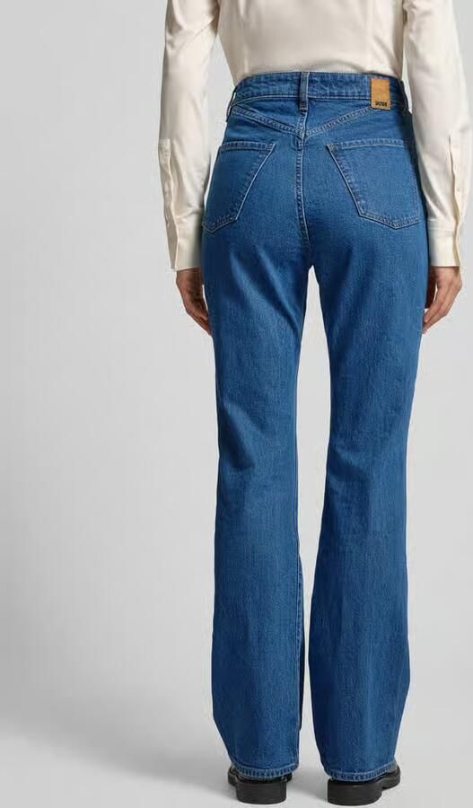 Boss Regular fit bell bottom in 5-pocketmodel model 'LYRIS' - Foto 3