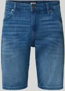 Boss Regular fit bermuda van katoenmix model 'P-Re.Maine'