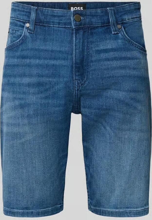 Boss Regular fit bermuda van katoenmix model 'P-Re.Maine'