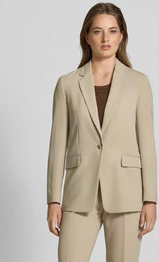 Boss Regular fit blazer met 1-knoopssluiting - Foto 2