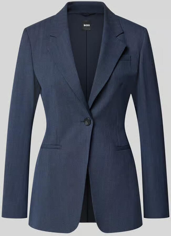 Boss Regular Fit blazer met wol model 'Jia6' - Foto 2