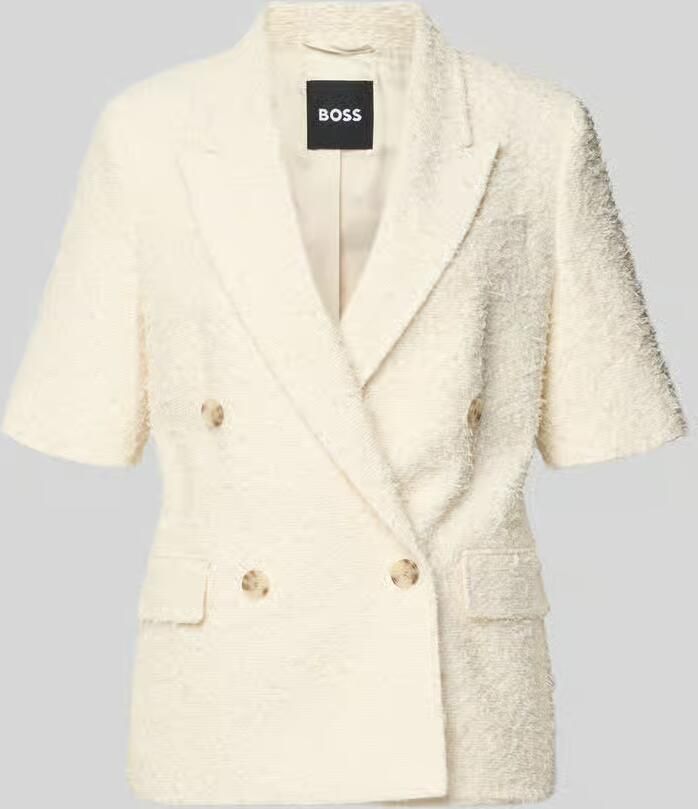 Boss Regular fit blazer van katoenmix Model 'JALETO11' - Foto 2