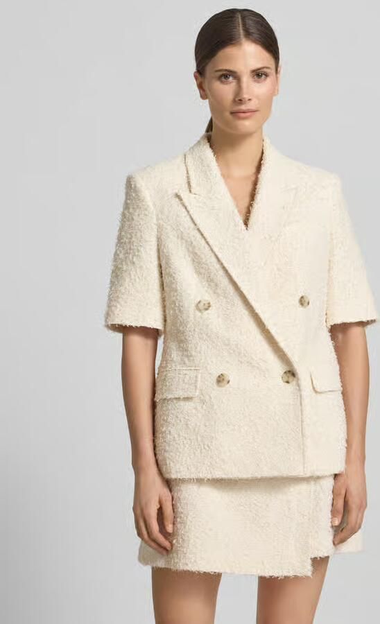 Boss Regular fit blazer van katoenmix Model 'JALETO11' - Foto 4