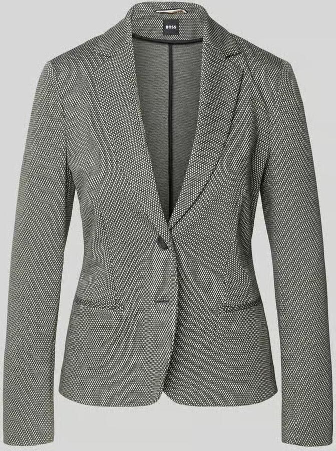 Boss Regular fit blazer van viscosemix model 'JONALAHRA' - Foto 2