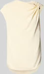 Boss regular fit blouse met korte mouwen van viscosemix model 'BANNEA'
