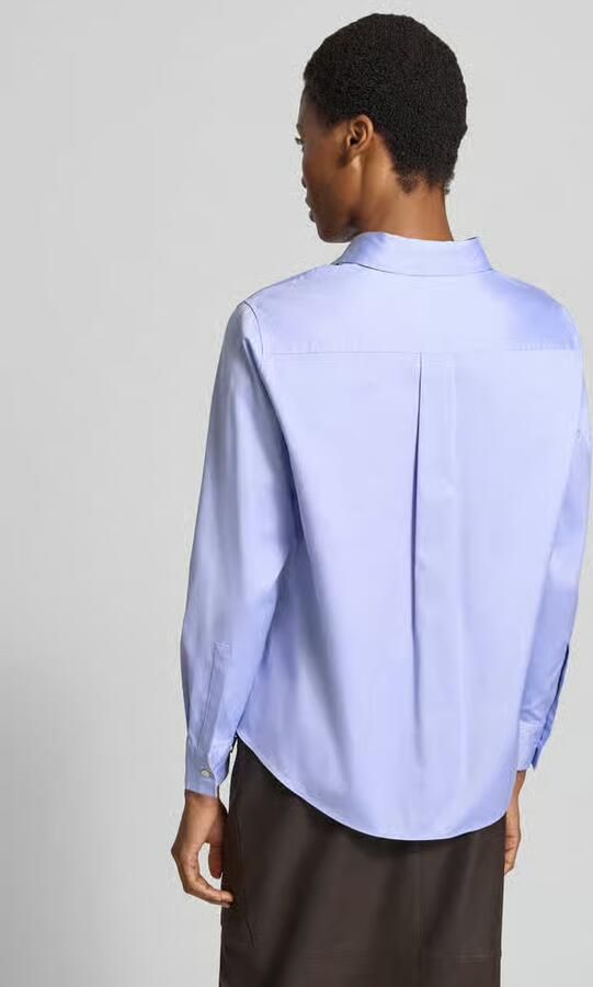 Boss Regular fit blouse met lange mouwen van puur katoen model 'Baisana' - Foto 3