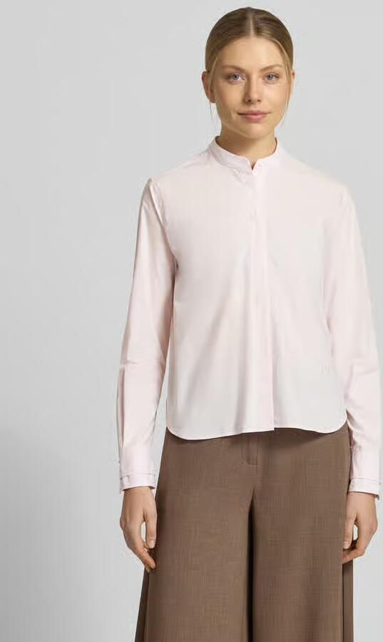 Boss regular fit blouse met lange mouwen van puur katoen model 'BERTYNA-MONDAY' - Foto 4