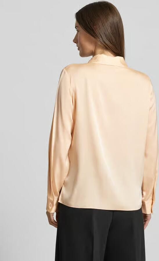 Boss Regular fit blouse met lange mouwen van zijdemix model 'BONYA' - Foto 2