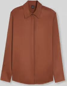Boss regular fit blouse van pure viscose model 'BERUTA2'
