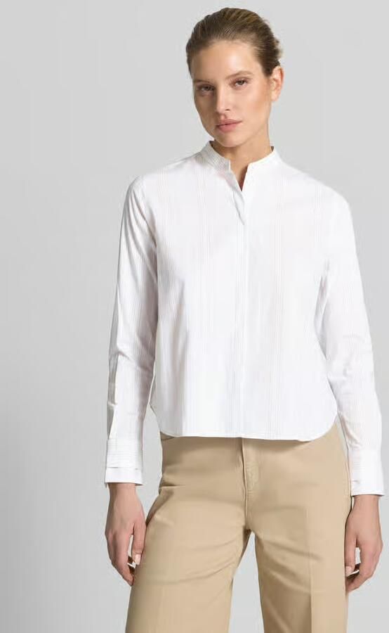 Boss regular fit blouse van puur katoen - Foto 3