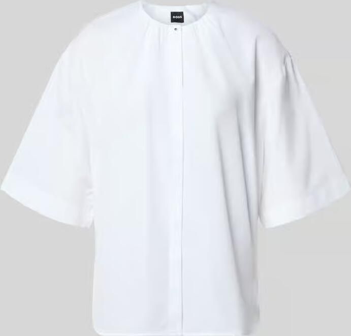 Boss regular fit blouse van puur katoen model 'BANORENA' - Foto 2
