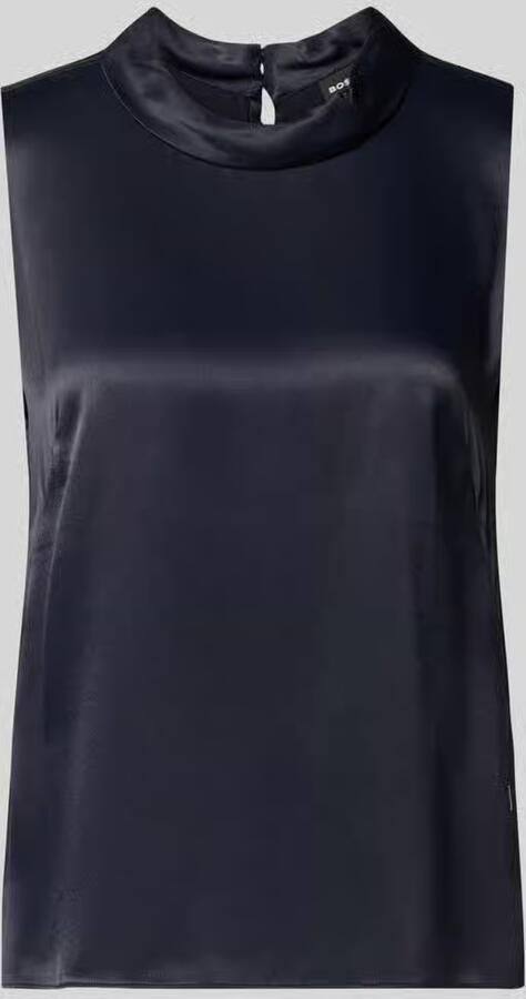 Boss Regular fit blousetop van pure viscose model 'BAURINA'