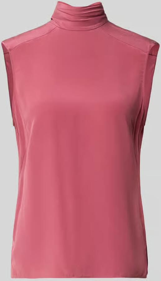 Boss Regular fit blousetop van pure zijde model 'Besei'