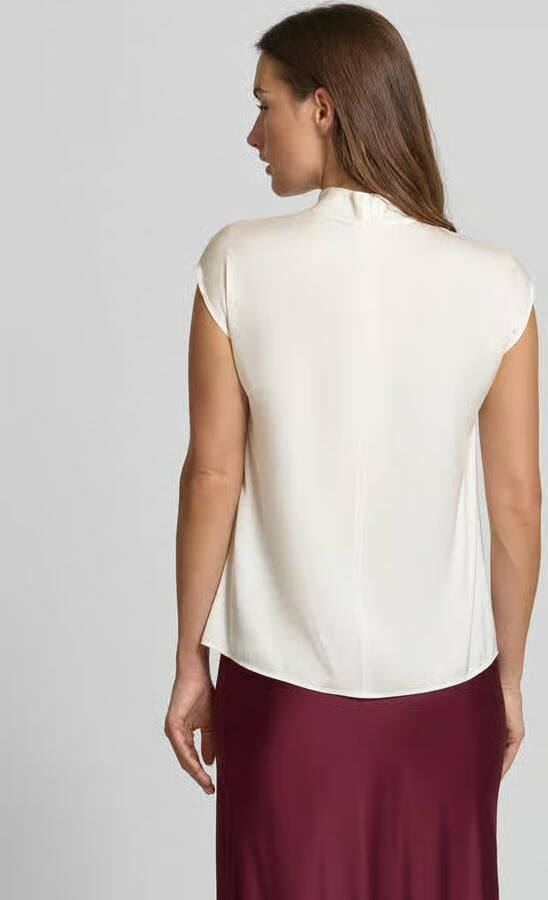 Boss Regular fit blousetop van zijdemix model 'BIDRIZ' - Foto 4