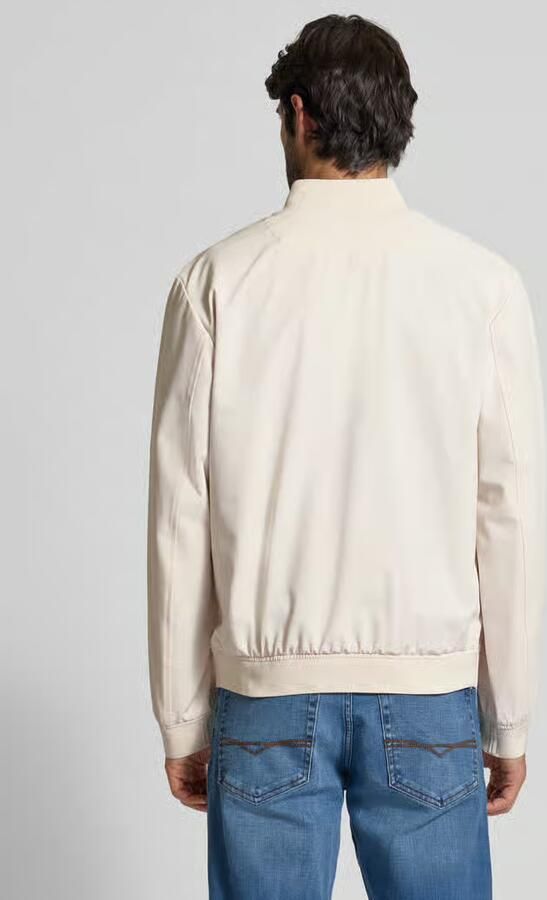 Boss Regular fit blouson met fijne structuur model 'HANRY'