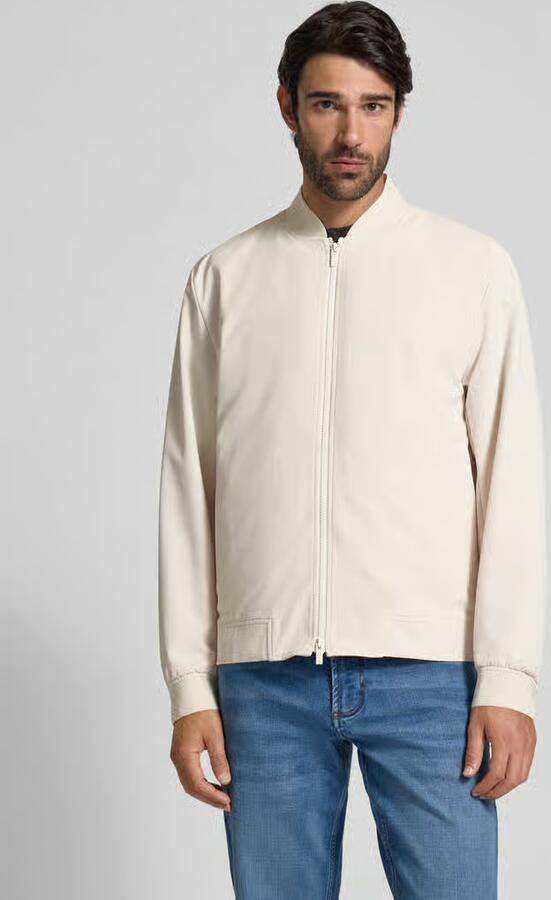 Boss Regular fit blouson met fijne structuur model 'HANRY' - Foto 2