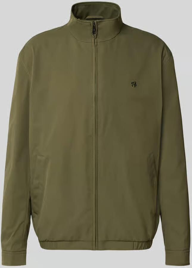 Boss Regular Fit blouson met opstaande kraag model 'Carvo'