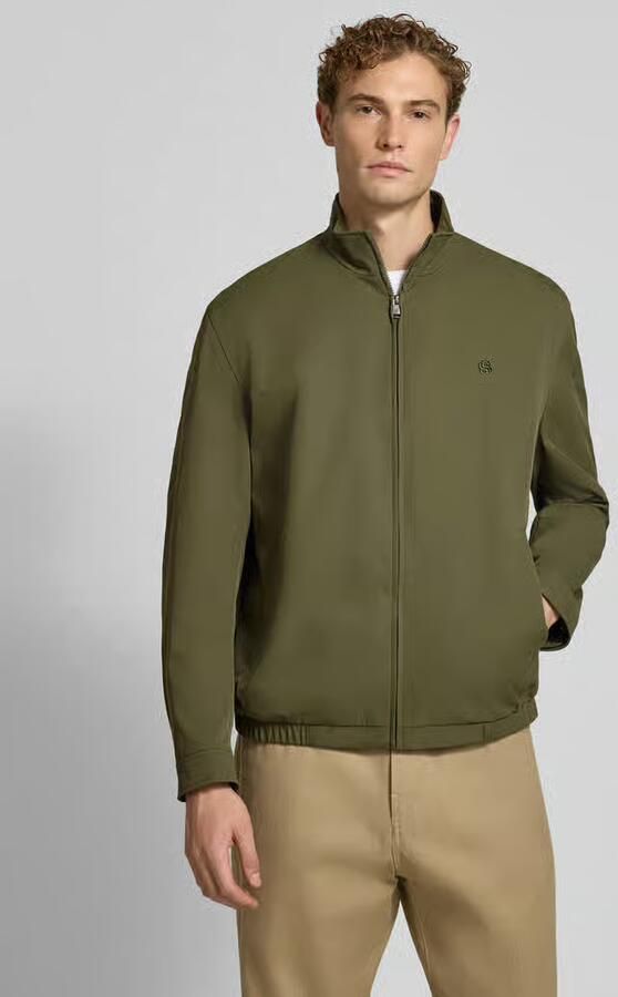 Boss Regular Fit blouson met opstaande kraag model 'Carvo' - Foto 3