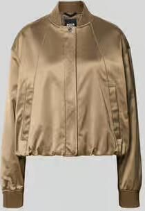 Boss Regular fit blouson met strookzakken model 'Petticali'