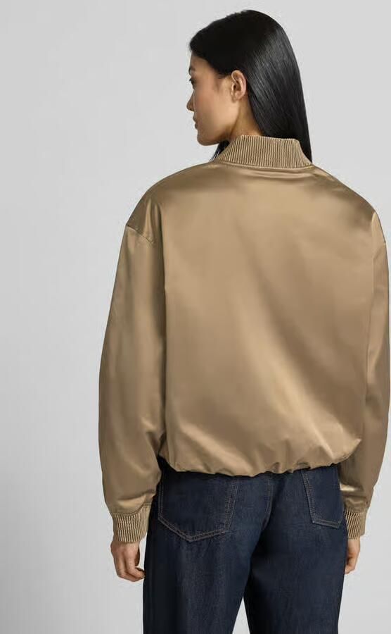 Boss Regular fit blouson met strookzakken model 'Petticali'