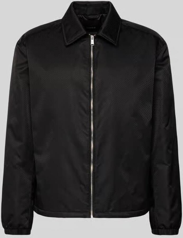 Boss Regular Fit Blouson mit Logo-Muster Modell 'H-CRESTELL'