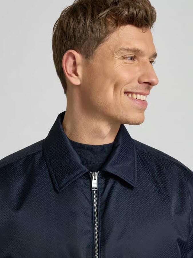Boss Regular Fit Blouson mit Logo-Muster Modell 'H-CRESTELL' - Foto 2