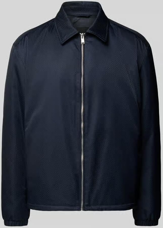 Boss Regular Fit Blouson mit Logo-Muster Modell 'H-CRESTELL'