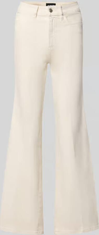 Boss regular fit bootcut-jeans van katoenmix model 'ROSALYA 5.0' - Foto 2