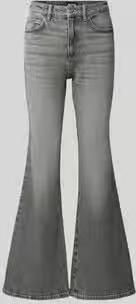 Boss Regular fit bootcut-jeans van katoenmix model 'ROSALYA-FLARE 1.0'